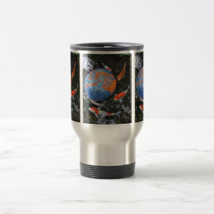 Koi som cirklar travel mug resemugg