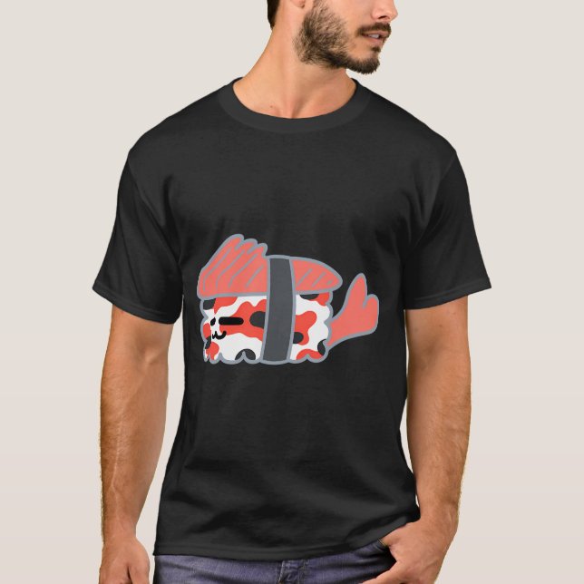 Koi Sushi T Shirt (Framsida)