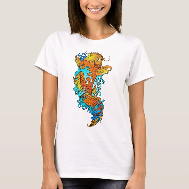 Koi Tee Shirt (Framsida)
