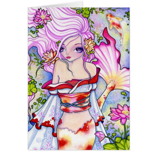 Koi - tomt kort (Framsidan)