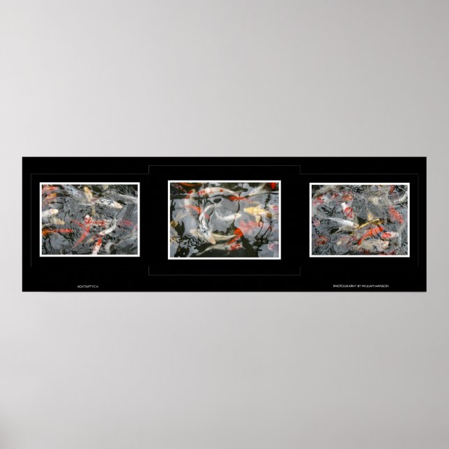 Koi Triptych Poster (Framsidan)