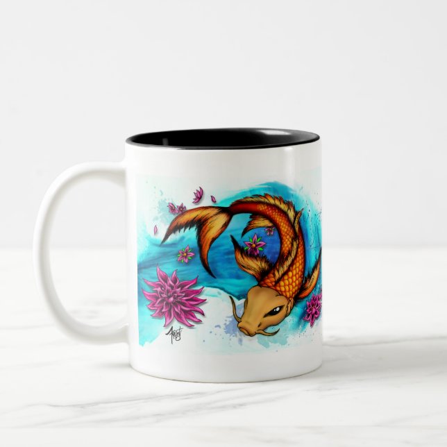 Koi Two Tone Mugg (Vänster)