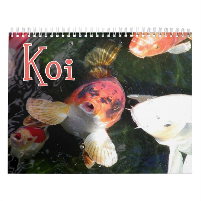 Koi väggkalender kalender (Omslag)