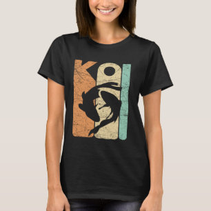 Koi Vintage Japansk koi Carp Fish Retro Nishikigo T Shirt