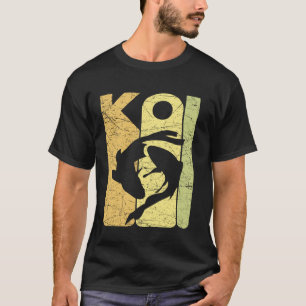Koi Vintage Japansk koi Carp Fish Retro Nishikigo T Shirt