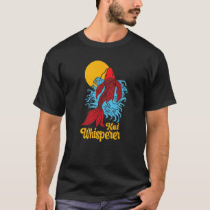 Koi Whisperer Japansk Koi Carp Nishikigoi Fish T Shirt