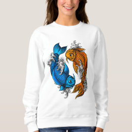 Koi Ying Yang T Shirt