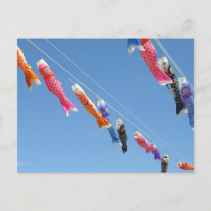 Koinobori (karpströmare): Japan Vykort