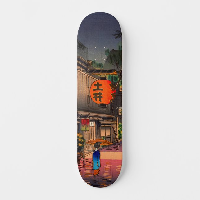 Koitsu - kväll vid Ushigome Mini Skateboard Bräda 18,5 Cm (Framsida)
