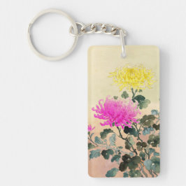 Koitsu Tsuchiya Krysantemum japanska blommor konst