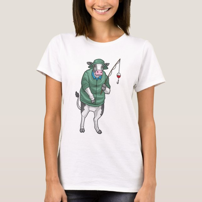 Koj fiskespö Fiske T Shirt (Framsida)