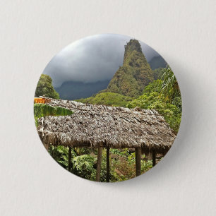 Koja i den Iao daldelstatsparken, Maui, Hawaii Knapp