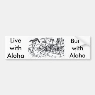 koja LivewithAloha, BuildwithAloha Bildekal