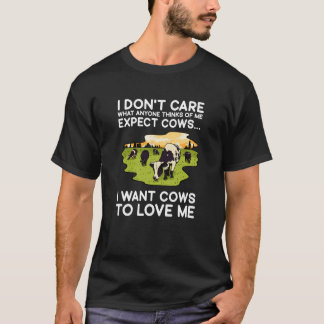 Kojägarna Jag Bryr Mig Inte Om Vad Någon Annan Tän T Shirt