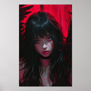 Kojairo Gothic Manga Anime Girl Poster