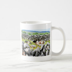 Kojande kor kaffemugg