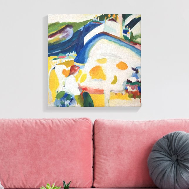 Kojen | Wassily Kandinsky | Canvastryck (Insitu (Vardagsrum))
