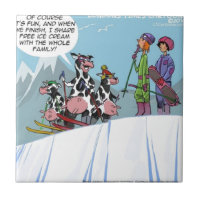 Kojfamiliar snöskidåkning Roligt