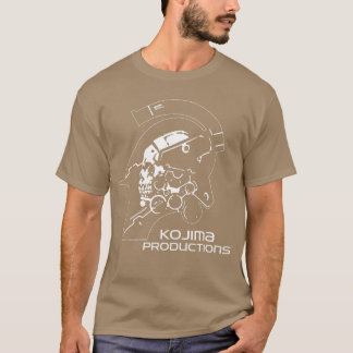 Kojima Productions White Video Gaming Merch friend T Shirt