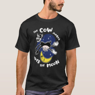 Kojorden Hoppade Över Månen Pojkar Flickor Vuxna T Shirt