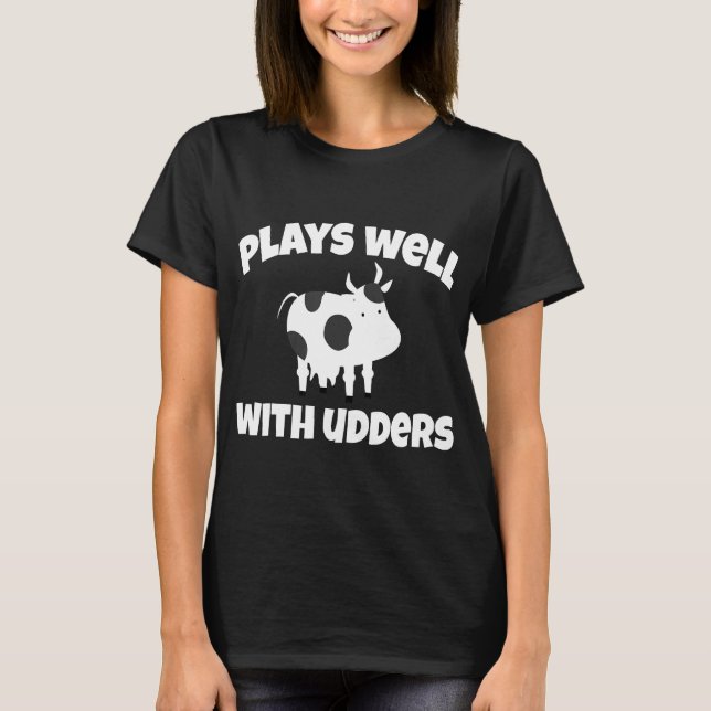 Kojurar Lantgårdsdjur Ladugård T Shirt (Framsida)