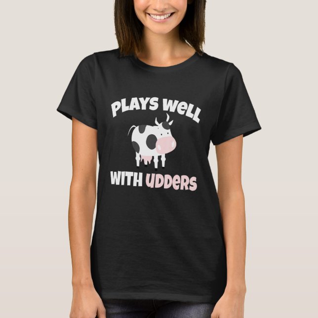 Kojurar Lantgårdsdjur Ladugård T Shirt (Framsida)