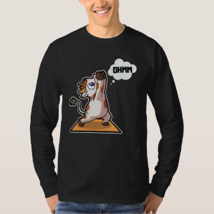 Kojuvkor Yoga Positioner Sport Gymnastik Ohm Hjärt T Shirt