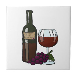 Kök Backsplash belägger med tegel cabernet - Kakelplatta