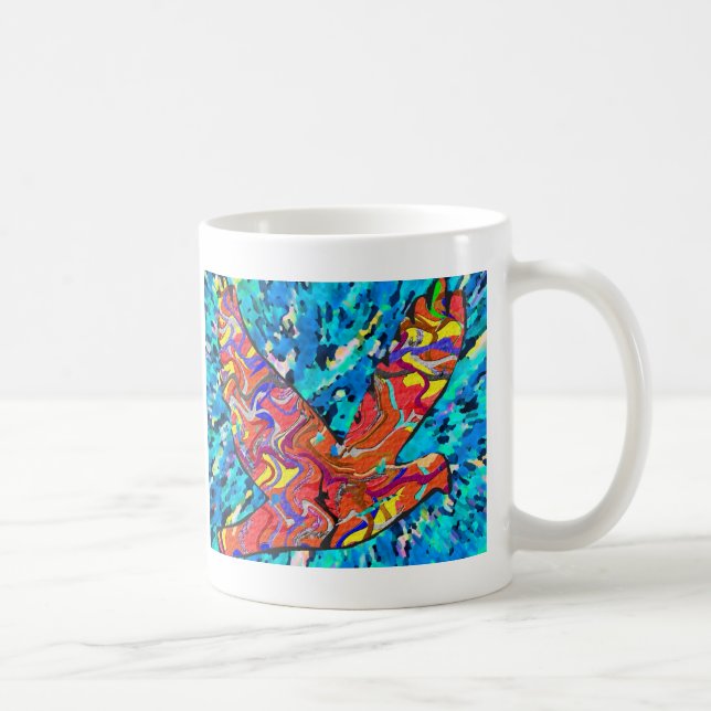 Kök för mugg för ängelfågelkaffe koppar (Höger)