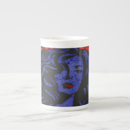 KÖK MANIPULERA LEKTIONER LÄR SPECIALTET MUG  BENPORSLIN MUGG