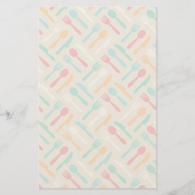 Kök mönster 3 brevpapper (Framsida)