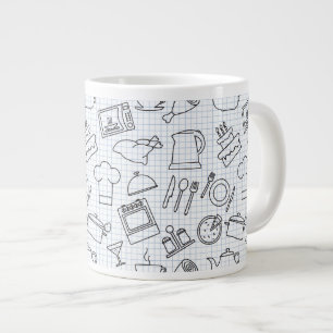 Kök Mönster 4 Jumbo Mugg