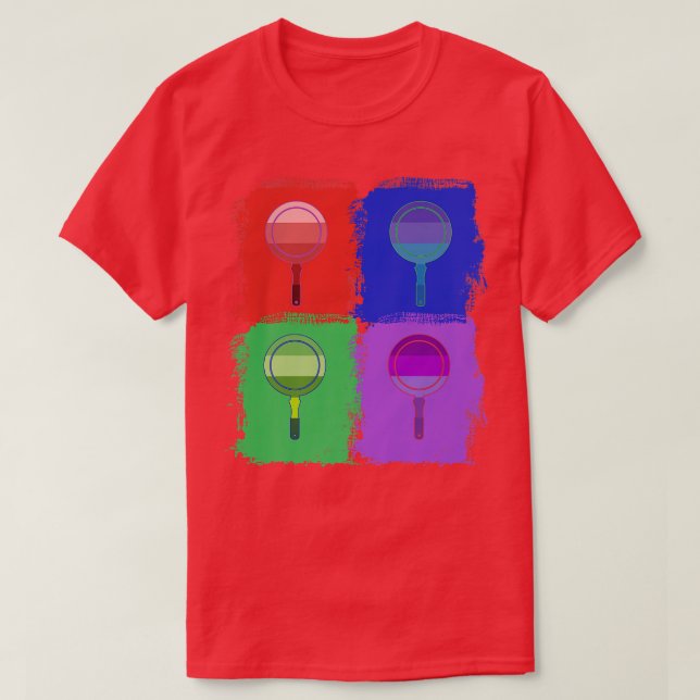 koka kock, polismästarkonst t shirt (Design framsida)