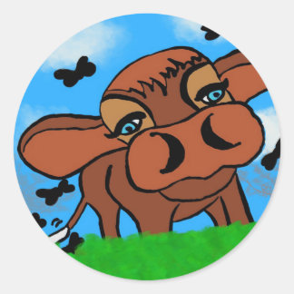 koka runt klistermärke