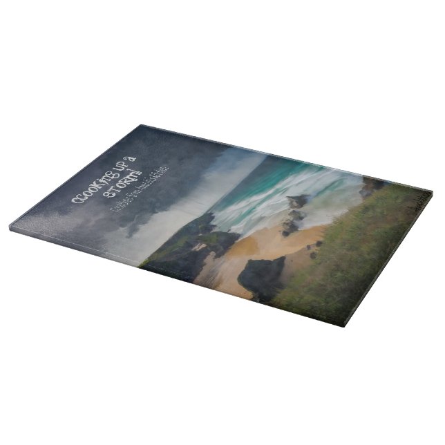 Koka upp ett moody hav av strand (Hörn)