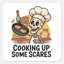 Koka upp vissa Skrämt stämplar