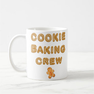 Kokabbig-Baking Crew-familjen matchande gruppjul Kaffemugg