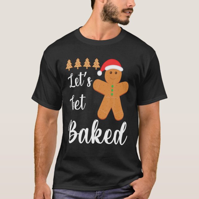 Kokabokeringsteamet Gingertea Låt oss Bakbords-chr T Shirt (Framsida)