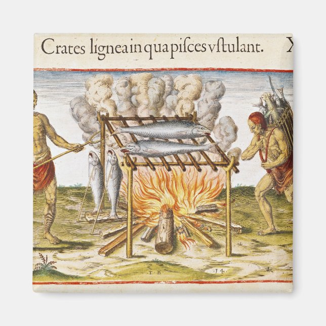 Kokad fisk magnet (Framsidan)