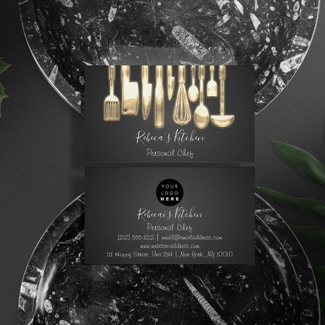 Kokad Personal Chef Restaurant Culinary Kraft Visitkort (Skapare uppladdad)