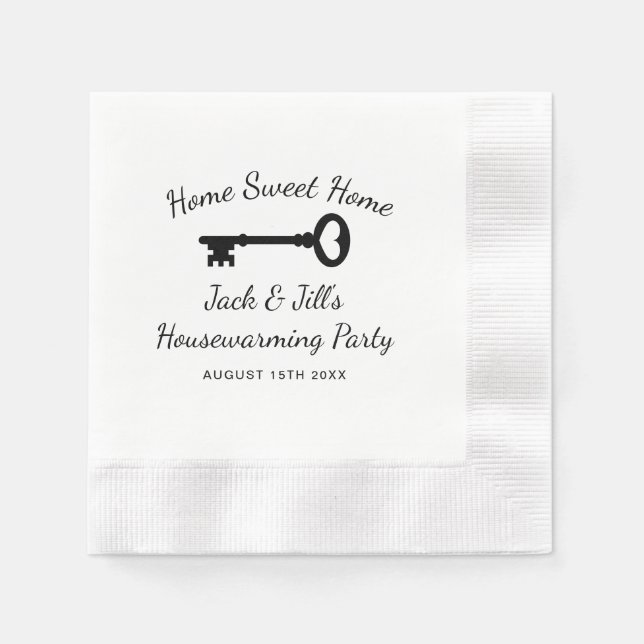 Kokaduvblöjor för hushållsuppvärmning party pappersservett (Framsidan)