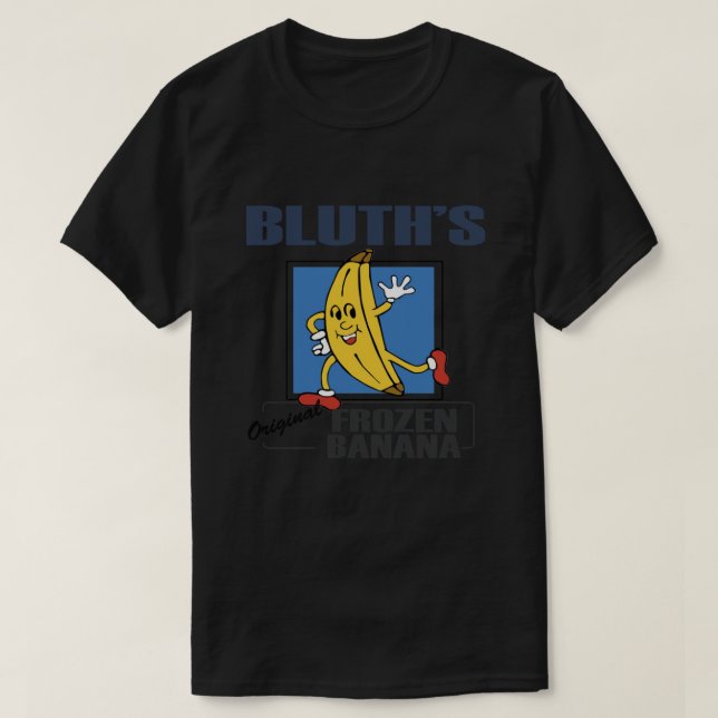 Kokaj av blått skinn t shirt (Design framsida)