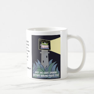 Kokande grodor postar ©servicemuggen kaffemugg