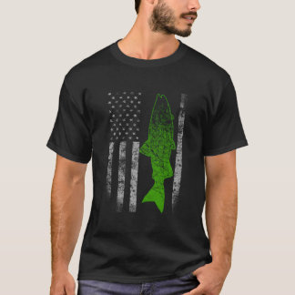 Kokanee Flagga Kokanee Fiske T Shirt