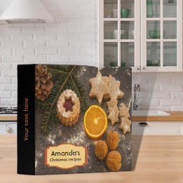 Kokboksbindare för julrecept