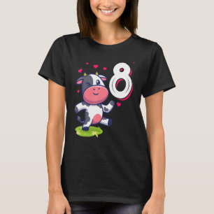 Kokdjur 8: e födelsedagstjuret B Dag 8 ÅR Gammal K T Shirt