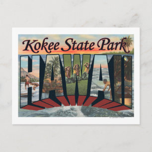 Kokee State Park, Hawaii - Large Brev Scenes Vykort