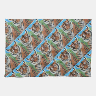 Kökenhanddukar med Bengalisk Tigermönster Kökshandduk