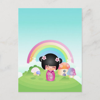 Kokesh Cutie Land Postcard Vykort