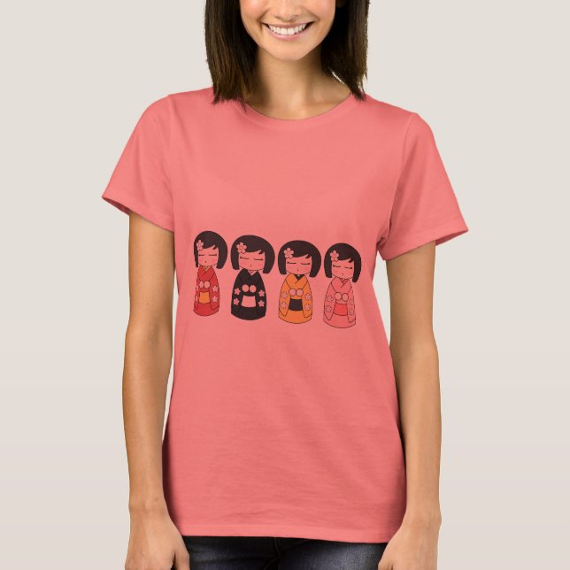 Kokeshi Collection T-Shirt (Framsida)